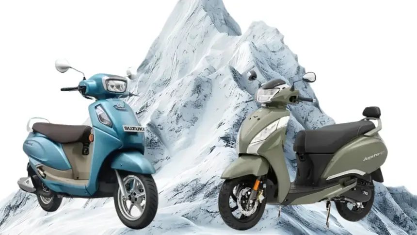 Suzuki Access 125 vs TVS Jupiter 125